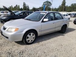 Salvage cars for sale at Graham, WA auction: 2001 Mazda Protege LX