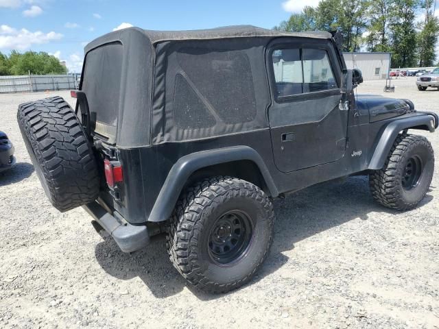 2001 Jeep Wrangler / TJ SE