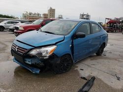 Salvage cars for sale from Copart New Orleans, LA: 2022 Mitsubishi Mirage G4 ES