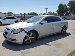 Vehiculos salvage en venta de Copart Sacramento, CA: 2012 Chevrolet Malibu 1LT