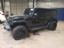 Salvage cars for sale at Chalfont, PA auction: 2014 Jeep Wrangler Unlimited Sport