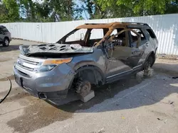 Ford Explorer xlt salvage cars for sale: 2014 Ford Explorer XLT