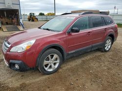 Salvage cars for sale from Copart Bismarck, ND: 2014 Subaru Outback 2.5I Limited