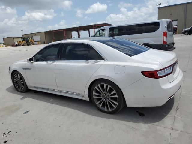 2017 Lincoln Continental Reserve