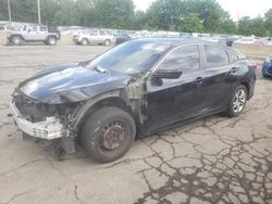 Honda salvage cars for sale: 2017 Honda Civic LX