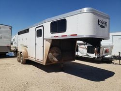 Salvage Trucks with No Bids Yet For Sale at auction: 2018 Logan Trailer