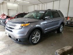 Salvage cars for sale at Madisonville, TN auction: 2014 Ford Explorer Limited