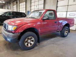 Salvage cars for sale from Copart Blaine, MN: 2002 Toyota Tacoma