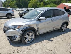 Salvage cars for sale at Mendon, MA auction: 2019 Honda HR-V EX