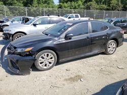 Carros salvage sin ofertas aún a la venta en subasta: 2018 Toyota Camry L