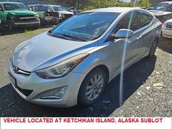 Salvage cars for sale from Copart Anchorage, AK: 2014 Hyundai Elantra SE