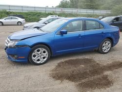 Salvage cars for sale at Davison, MI auction: 2011 Ford Fusion SE