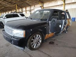 Land Rover Range Rover Supercharged salvage cars for sale: 2008 Land Rover Range Rover Supercharged