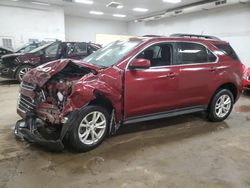 Salvage cars for sale at Davison, MI auction: 2017 Chevrolet Equinox LT