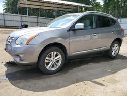 Salvage cars for sale at Austell, GA auction: 2013 Nissan Rogue S