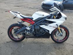 Salvage motorcycles for sale at Pennsburg, PA auction: 2013 Triumph Daytona 675