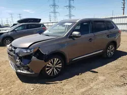 Salvage cars for sale at Elgin, IL auction: 2019 Mitsubishi Outlander GT