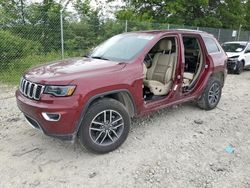 Salvage cars for sale at Cicero, IN auction: 2019 Jeep Grand Cherokee Limited