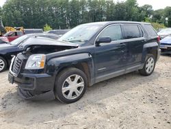 Salvage cars for sale at North Billerica, MA auction: 2017 GMC Terrain SLE