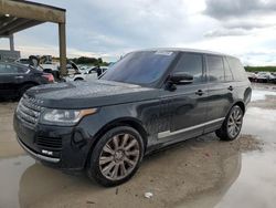 Land Rover Vehiculos salvage en venta: 2017 Land Rover Range Rover Supercharged