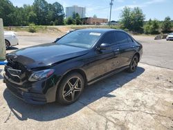 Salvage cars for sale from Copart Gaston, SC: 2018 Mercedes-Benz E 400 4matic