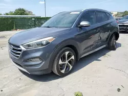 Salvage cars for sale at Orlando, FL auction: 2018 Hyundai Tucson Sport