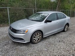 Salvage cars for sale from Copart Northfield, OH: 2015 Volkswagen Jetta SE