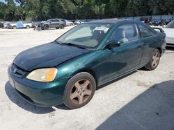 Salvage cars for sale from Copart Ocala, FL: 2001 Honda Civic SI