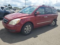 Salvage cars for sale at Moraine, OH auction: 2007 Hyundai Entourage GLS