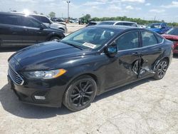 Salvage cars for sale at Indianapolis, IN auction: 2019 Ford Fusion SE