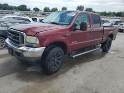 Salvage cars for sale at Bridgeton, MO auction: 2004 Ford F250 Super Duty