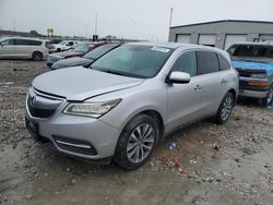 Salvage cars for sale at Cahokia Heights, IL auction: 2015 Acura MDX Technology