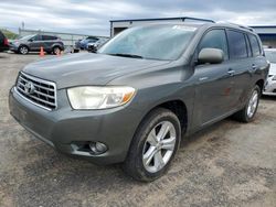 Salvage cars for sale from Copart Mcfarland, WI: 2010 Toyota Highlander Limited