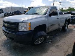 Salvage cars for sale from Copart Chicago Heights, IL: 2010 Chevrolet Silverado C1500