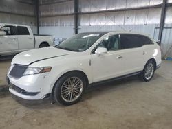 Salvage cars for sale at Des Moines, IA auction: 2013 Lincoln MKT