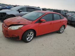 Salvage cars for sale at San Antonio, TX auction: 2014 Ford Focus SE