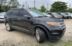 Salvage cars for sale at Miami, FL auction: 2014 Ford Explorer XLT