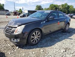 Salvage cars for sale from Copart Mebane, NC: 2013 Cadillac CTS Luxury Collection