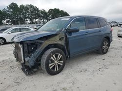 Salvage cars for sale from Copart Loganville, GA: 2017 Honda Pilot EXL
