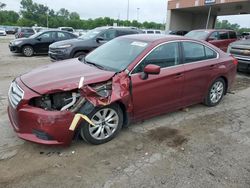 Salvage cars for sale from Copart Fort Wayne, IN: 2015 Subaru Legacy 2.5I Premium