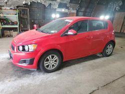 Chevrolet Sonic lt Vehiculos salvage en venta: 2014 Chevrolet Sonic LT