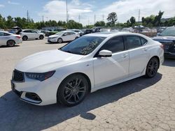 Acura Vehiculos salvage en venta: 2019 Acura TLX Technology