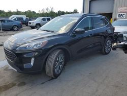 Salvage cars for sale at Duryea, PA auction: 2021 Ford Escape Titanium