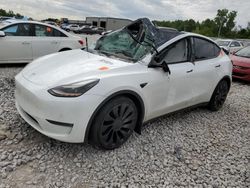 Salvage cars for sale at Wayland, MI auction: 2022 Tesla Model Y
