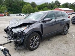 Salvage cars for sale at Mendon, MA auction: 2021 Honda CR-V EX