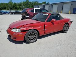 Salvage cars for sale at North Billerica, MA auction: 2002 Mazda MX-5 Miata Base