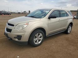 Salvage cars for sale at Brighton, CO auction: 2011 Chevrolet Equinox LS