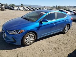 Salvage cars for sale at San Martin, CA auction: 2018 Hyundai Elantra SE