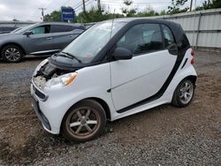 Salvage cars for sale at Hillsborough, NJ auction: 2015 Smart Fortwo Pure