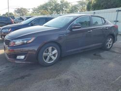 KIA Optima lx salvage cars for sale: 2015 KIA Optima LX